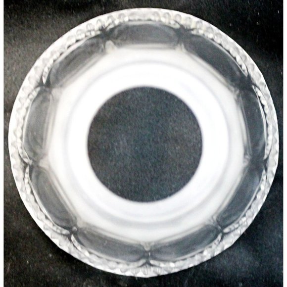 Frosted Clear Glass Sconce Lamp Shade Scallop Edge Replacement Ceiling Fan - Picture 6 of 6